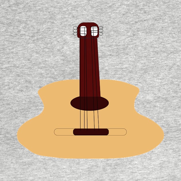 guitar vector ilustration by Anna Kobylarz32